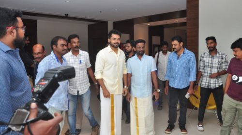 Kadaikutty Singam Press Meet kerala