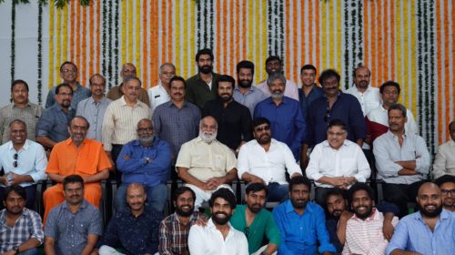 Rajamoulis RRR pooja photos201 012