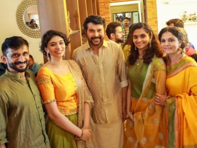 ആശാ ശരത്തിന്റെ ഗൃഹപ്രവേശനത്തിന് അപ്രതീക്ഷിത അതിഥി ആയി മമ്മൂട്ടി