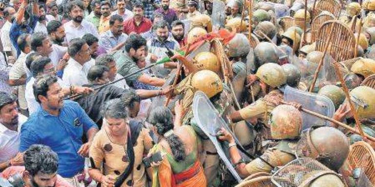 സംസ്ഥാനത്ത് പലയിടത്തും പരക്കെ ആക്രമണം