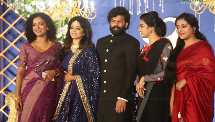 Mareena Michael at sunny wayne wedding reception photos 081