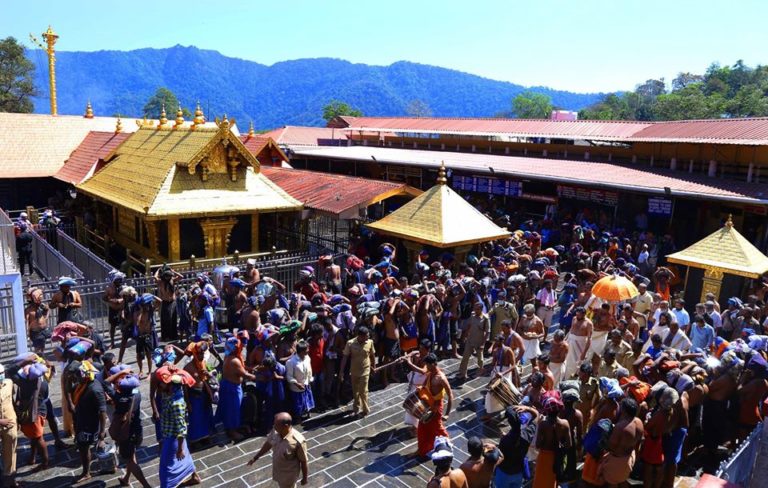 ശബരിമലയിൽ മണ്ഡല പൂജ നാളെ