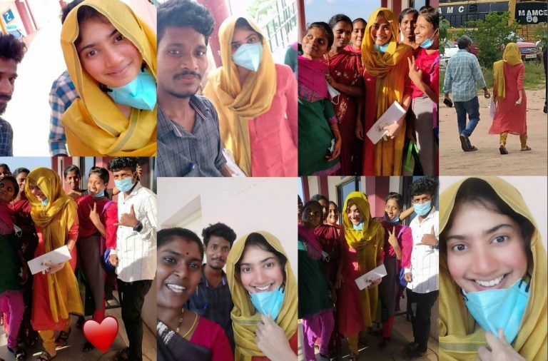 മെഡിക്കല്‍ പരീക്ഷ എഴുതാന്‍ സായ് പല്ലവി തിരുച്ചിയില്‍: ചിത്രം