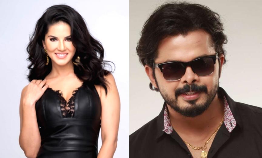 Sunny Leone with Sreesanth in Pattaya Movie