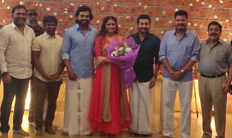 സൂര്യയും ജ്യോതികയും നിർമ്മാതാക്കൾ, കാർത്തി നായകൻ , ഷങ്കറിൻ്റെ മകൾ നായിക ! ചിത്രത്തിന് വിരുമൻ എന്ന് പേരിട്ടു.!!!