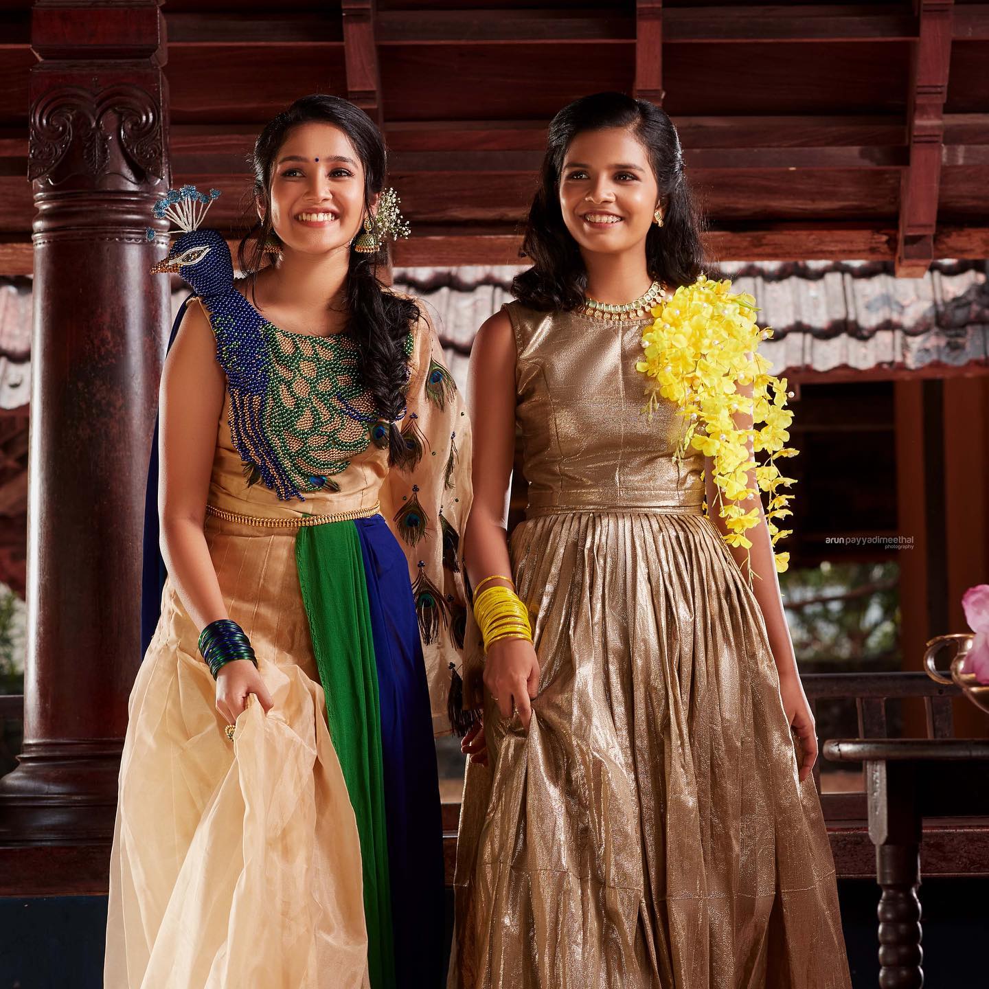 Anikha Surendran and Sreya Jayadeep viral Photoshoot 001