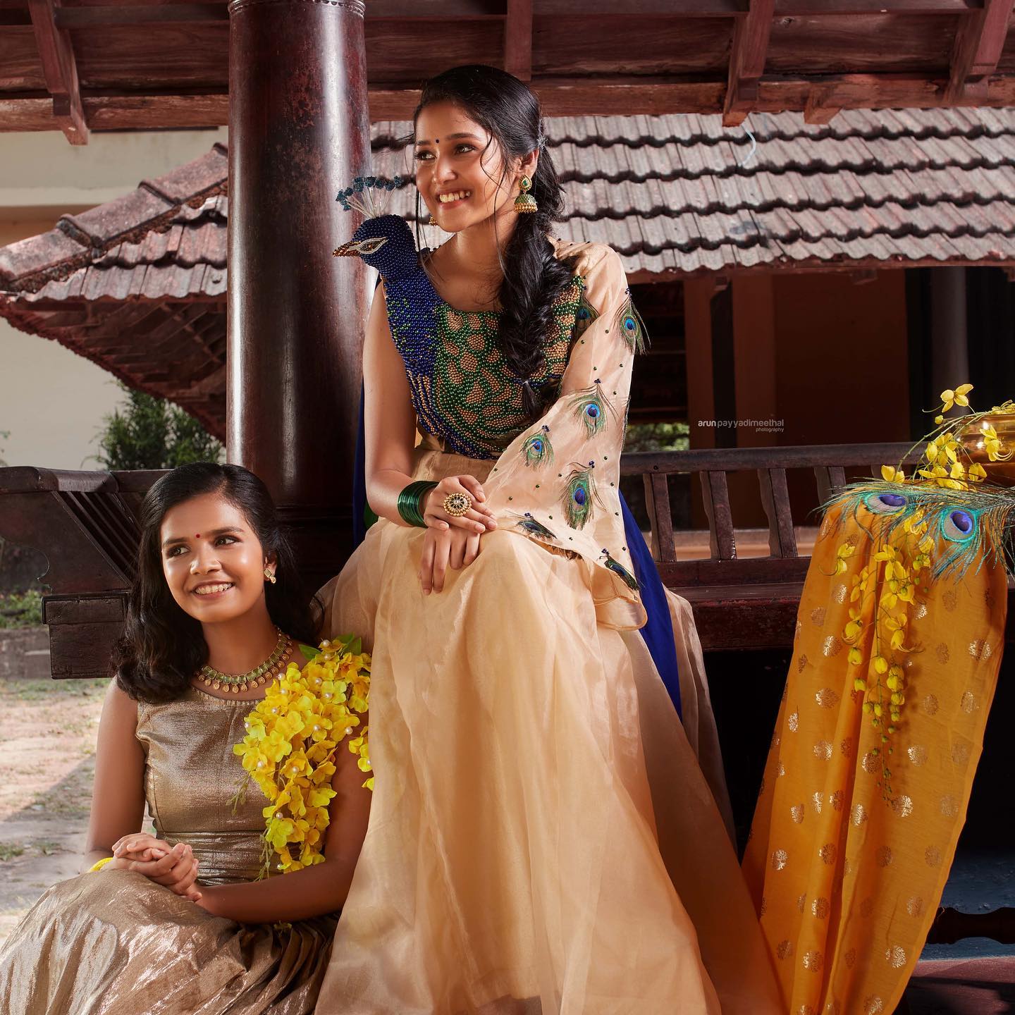 Anikha Surendran and Sreya Jayadeep viral Photoshoot 002