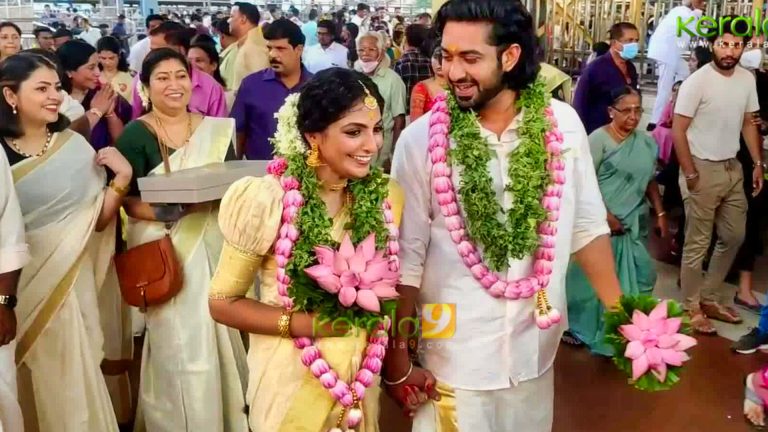 നടി മൈഥിലി വിവാഹിതയായി ; വീഡിയോ കാണാം
