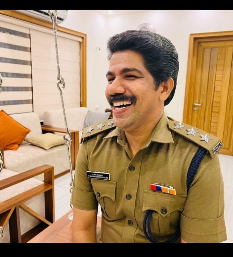 വിസ്മയ കേസ് ഡിവൈഎസ്പി പി രാജ്കുമാറിനെ അഭിനന്ദിച്ച് മമ്മൂട്ടി