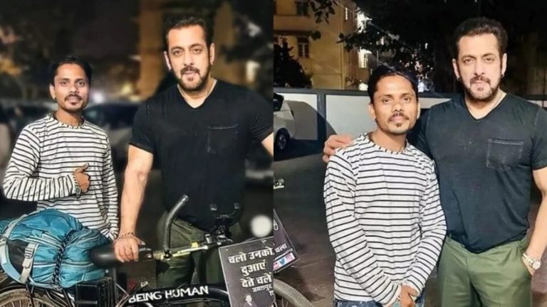 സൽമാൻ ഖാൻ ആരാധകാനോടൊപ്പം