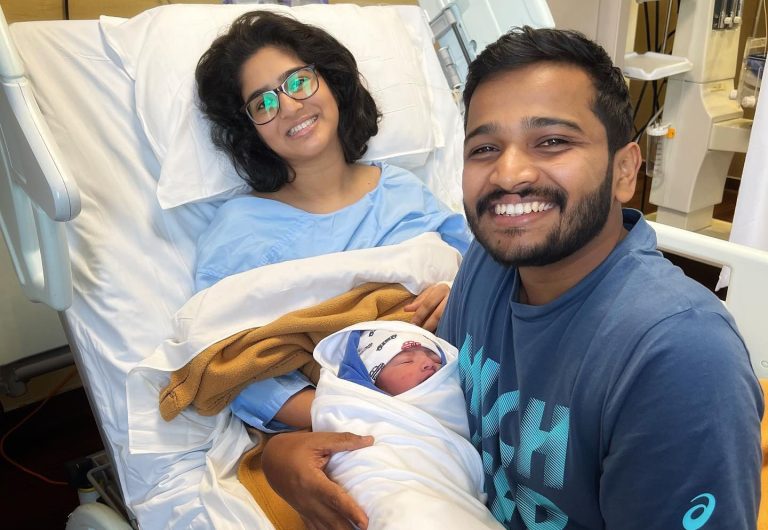 താനും ഭാര്യ എലിസബത്തും മാതാപിതാക്കളായ സന്തോഷം പങ്കുവെച്ചിരിക്കുകയാണ് ‘ബേസിൽ ജോസഫ് ‘