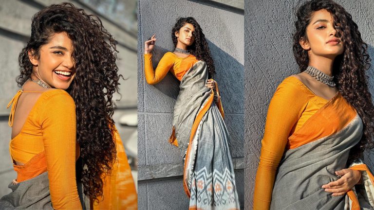 സാരി അണിഞ്ഞു കൊണ്ടുള്ള ഒരു റീൽ വീഡിയോയുമായി ‘അനുപമ പരമേശ്വരൻ