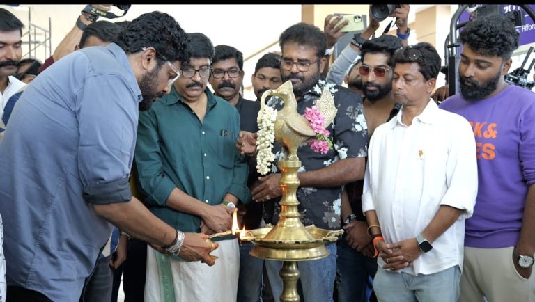 ഡിനോ ഡെന്നിസ് – മമ്മുട്ടി ചിത്രം ബസൂക്ക; പൂജ