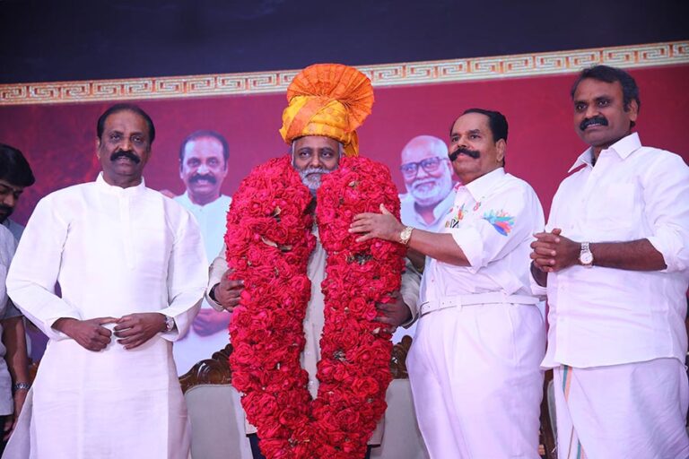ജെന്റിൽമാൻ -2 വിന്  ബ്രഹ്മാണ്ഡ തുടക്കം. ഒപ്പം കീരവാണിയെ ആദരിച്ചു!