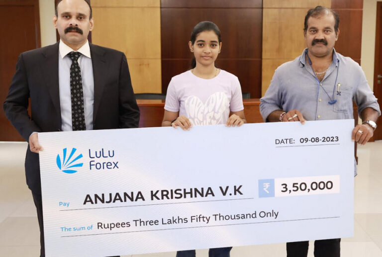 അഞ്ജന ലോക ചാമ്പ്യൻഷിപ്പിലേക്ക്; സഹായവുമായി അദീബ് അഹമ്മദ്