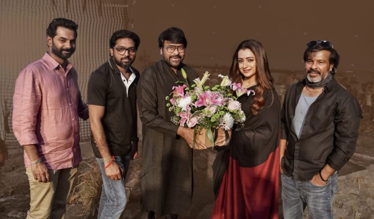 മെഗാസ്റ്റാർ ചിരഞ്ജീവിയുടെ ‘വിശ്വംഭര’യിൽ തൃഷ നായികയായെത്തുന്നു