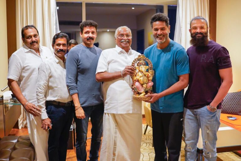 ശ്രീ ഗോകുലം മൂവിസിന്റെ ‘കത്തനാർ’ ! പ്രഭുദേവ ജോയിൻ ചെയ്തു