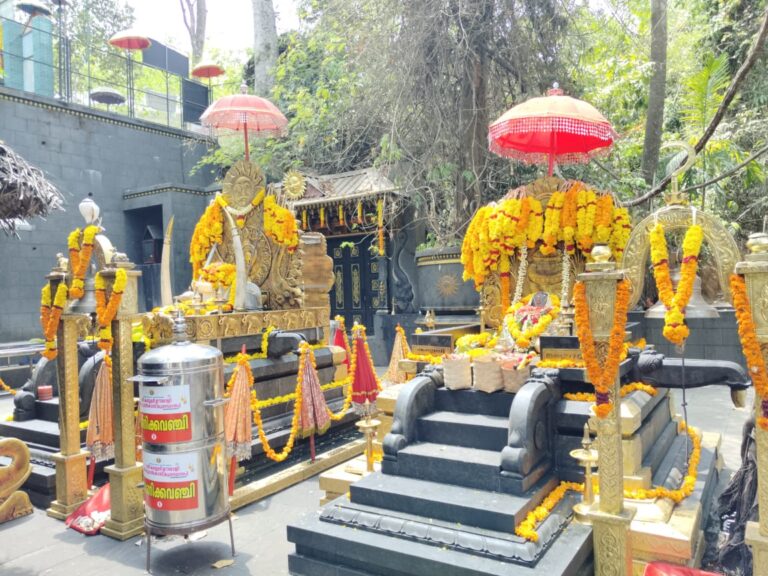 കാട് പൂത്തു :മല ദൈവത്തിന്‍റെ പത്താമുദയ മഹോത്സവത്തിന് കല്ലേലി കാവ് ഉണർന്നു