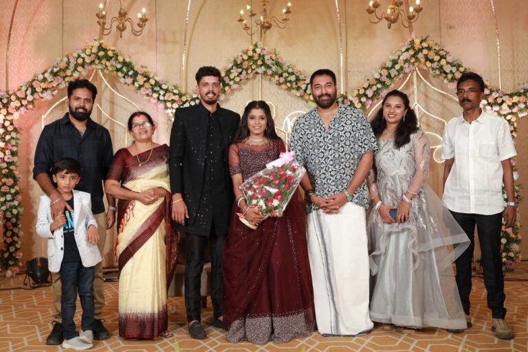പി ആർ ഓ അജയ് കുമാറിൻ്റെ പുത്രൻ കൃഷ്ണകുമാർ വിവാഹിതനായി