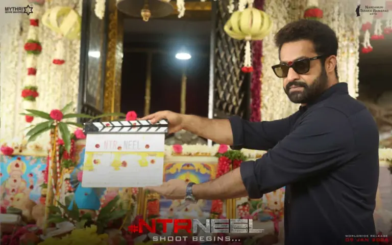 ജൂനിയർ എൻ ടി ആർ- പ്രശാന്ത് നീൽ ചിത്രം പൂജ; ചിത്രം നിർമ്മിക്കുന്നത് മൈത്രി മൂവി മേക്കേഴ്‌സ്-എൻ. ടി. ആർ ആർട്സ്; റിലീസ് 2026 ജനുവരി 9