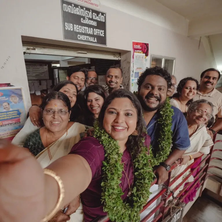 നടൻ വിഷ്ണു ഗോവിന്ദൻ വിവാഹിതനായി; ചിത്രങ്ങളും വിഡിയോയും