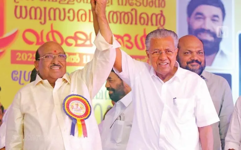 കേരളം ആര് ഭരിക്കണമെന്ന ശക്തി ഈഴവനുണ്ട്; നയം വ്യക്തമാക്കി വെള്ളിപ്പള്ളി നടേശൻ
