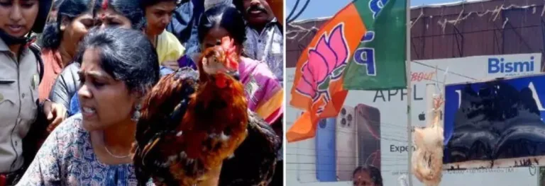 രാഹുൽ ​മാങ്കൂട്ടത്തിലിനിനെതിരായ കോഴി പ്രതിഷേധത്തിൽ പരാതി
