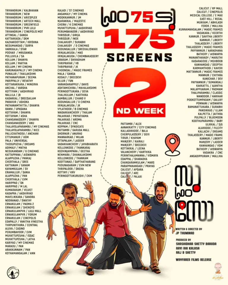 75 ൽ നിന്ന് 175ഓളം സ്ക്രീനുകളിലേക്ക്; ചിരിയുടെ ബ്ലോക്ക്ബസ്റ്റർ തരംഗം സൃഷ്ടിച്ച് “സു ഫ്രം സോ”