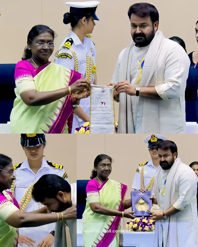 മലയാളത്തിന് അഭിമാന നിമിഷം: ദാ​ദാ സാ​ഹിബ് ഫാ​ൽ​ക്കെ പു​ര​സ്കാ​രം ഏറ്റുവാങ്ങി മോഹൻലാൽ