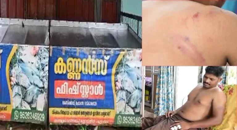 കുരുമുളക് സ്പ്രേ അടിച്ച് മർദനം; പിന്നാലെ ഭാര്യയേും മർദിച്ചു; വില കുറച്ച് മീൻ വിറ്റതിന്കൊല്ലത്ത് കച്ചവടക്കാരന് ക്രൂര മർദനം