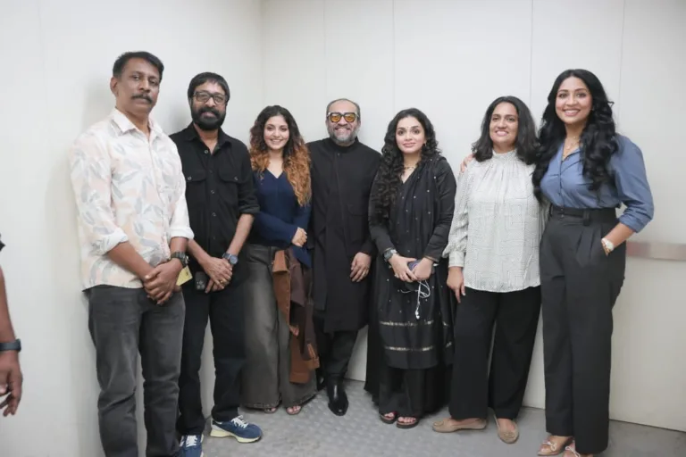 നവ്യ നായർ- സൗബിൻ ഷാഹിർ- റത്തീന ചിത്രം “പാതിരാത്രി” ഓഡിയോ ലോഞ്ച്