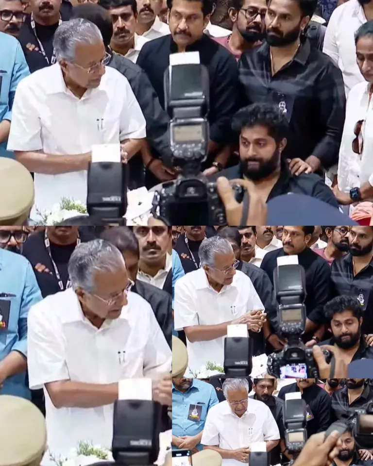 ‘ശ്രീനിവാസന്റെ വേർപാട് വീണ്ടെടുക്കാനാവാത്ത നഷ്ടം’: മുഖ്യമന്ത്രി പിണറായി വിജയൻ