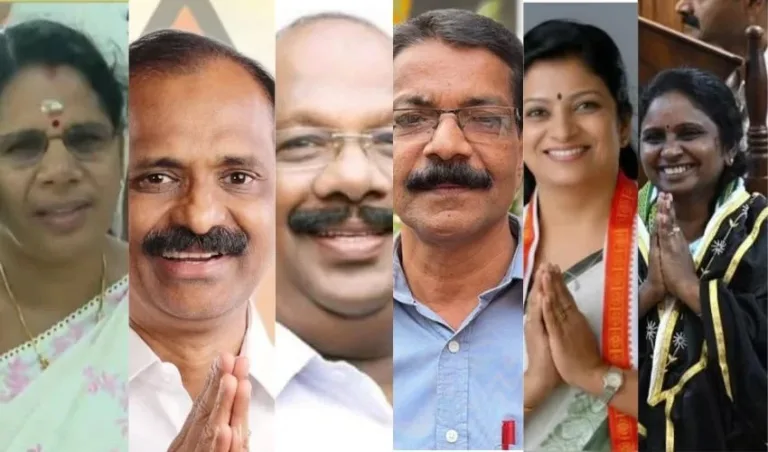 തിരുവനന്തപുരത്ത് വിവി രാജേഷ്, തൃശൂരിൽ നിജി ജസ്റ്റിൻ, കോഴിക്കോട് മേയറായി ഒ സദാശിവൻ ; കോർപ്പറേഷൻ ഇനി ഭരിക്കുക ഇവർ