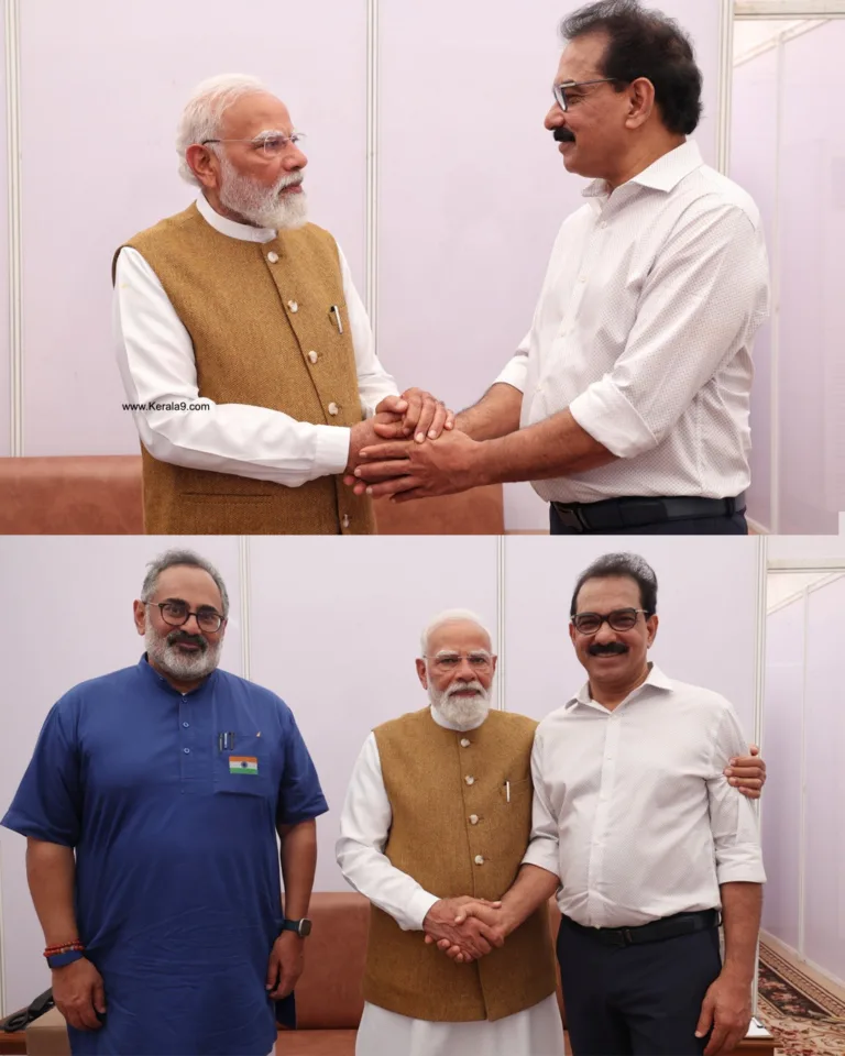 പ്രധാനമന്ത്രി നരേന്ദ്ര മോദിയുമായി കൂടിക്കാഴ്ച നടത്തി ട്വന്റി 20 ചീഫ് കോർഡിനേറ്റർ സാബു എം. ജേക്കബ്