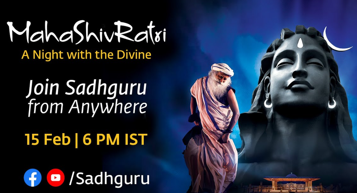 MahaShivRatri 2026 – Live with Sadhguru
