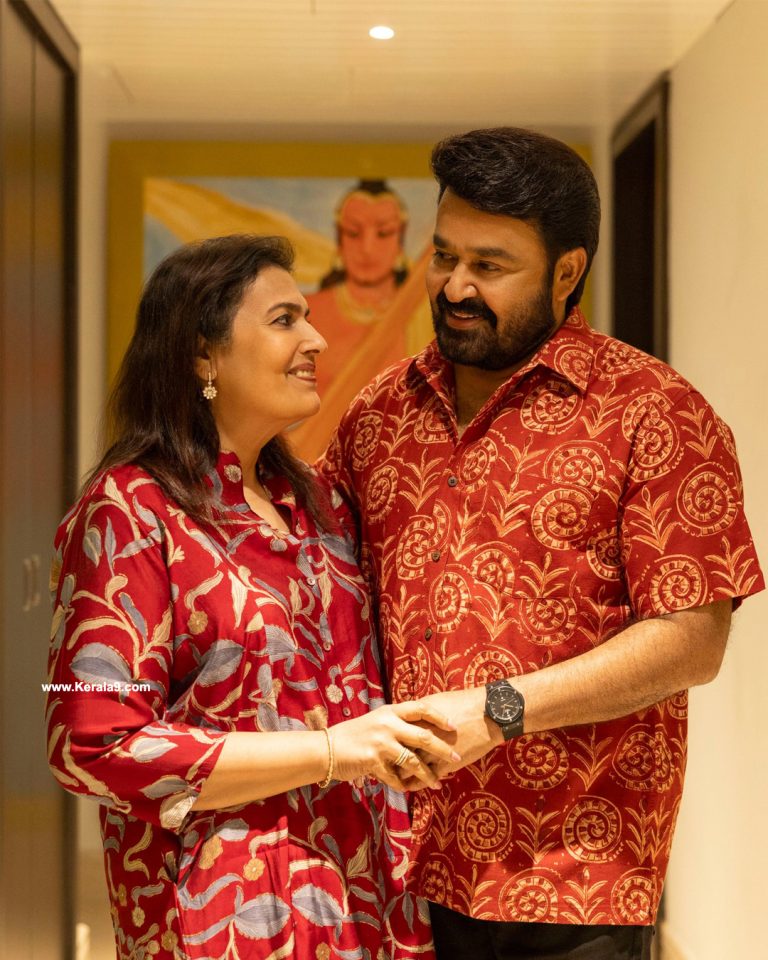 “ഹാപ്പി ബർത്ത്ഡേ മൈ ലവ്”; സുചിത്രയ്ക്കൊപ്പമുള്ള ചിത്രം പങ്കുവെച്ച് മോഹൻലാലിൻ്റെ റോമാൻ്റിക് പോസ്റ്റ് | Mohanlal Suchitra Birthday Post Facebook Viral