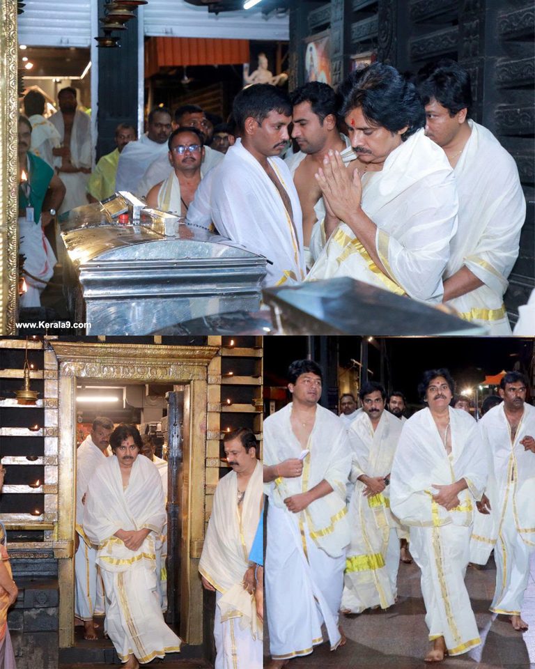 ആന്ധ്രാ ഉപമുഖ്യമന്ത്രി പവൻ കല്യാൺ ഗുരുവായൂർ ക്ഷേത്രത്തിൽ ദർശനം നടത്തി
