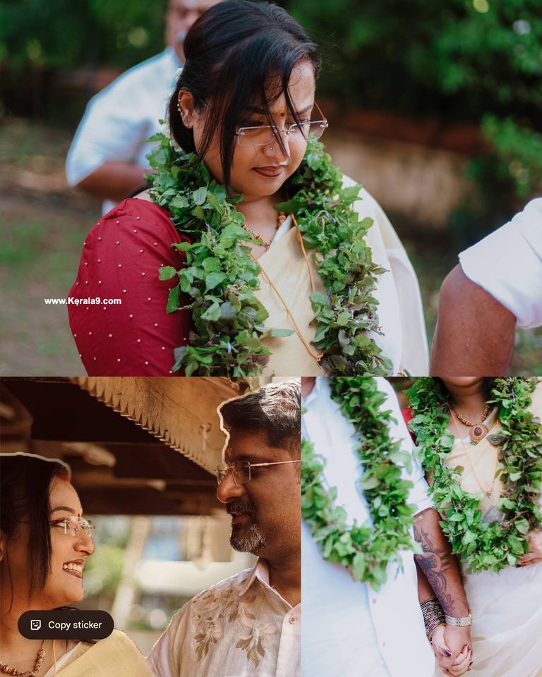നയതന്ത്ര സ്വർണക്കടത്ത് കേസ് പ്രതികളായ സ്വപ്ന സുരേഷും പി.എസ്. സരിത്തും വിവാഹിതരായി