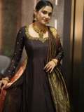 aditi-ravi-in-coffee-brown-churidar-with-ornaments-style-photos-006