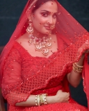 aditi-ravi-in-new-red-bridal-lehenga-choli-photos-004