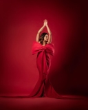 aditi-ravi-in-wine-red-gown-photos