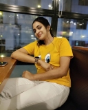 aditi-ravi-latest-photoshoot-in-yellow-colour-dress-010