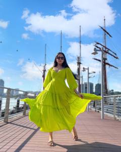 ahaana-krishna-in-green-outfit