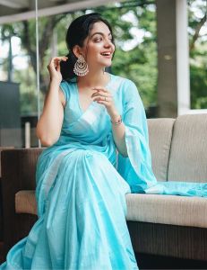 ahaana krishna in saree new photos