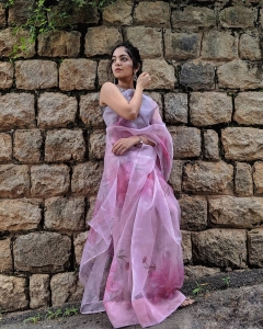 ahaana krishna latest saree photos-4