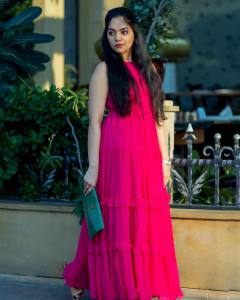 ahana-krishnakumar-in-pink-long-dress-photos