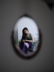 ahana-krishnakumar-in-violet-pattu-saree-photos-003