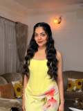 ahana-krishna-in-yellow-body-fit-gown-dress-photo-004