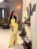 ahana-krishna-in-yellow-body-fit-gown-dress-photo-006
