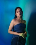 Ahaana-Krishna-in-Tube-Denim-Dress-photos